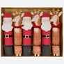 Santa & Reindeer Character Crackers