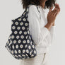 Baggu Standard Reusable Bag - Black Daisy