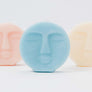 Moon Face Candle
