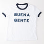 Buena Gente Ringer T-shirt (blue)