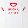 Buena Gente Ringer T-shirt (red)