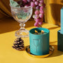 Prosecco Vert Deco Holiday Candle