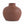 floral society cermamic blossom vase in earth color