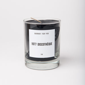 1977 Discotheque Candle, Black