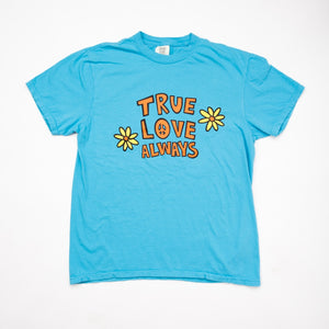 True Love Always "Daisy Age" - Teal T-Shirt