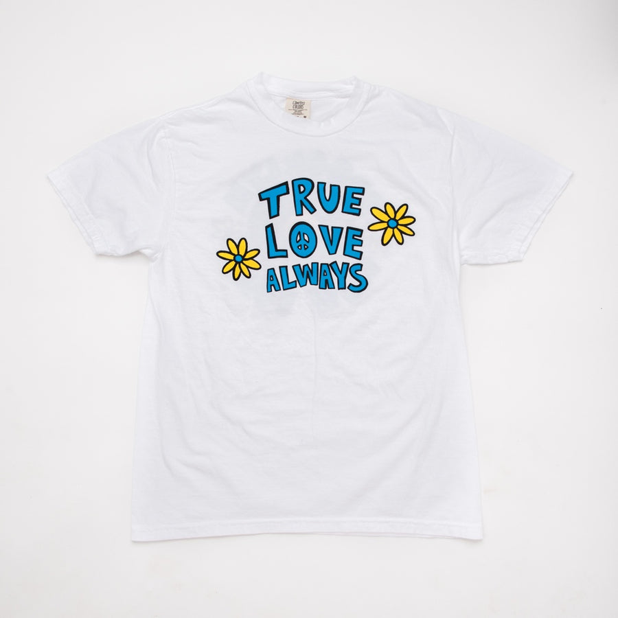 True Love Always "Daisy Age" - White T-Shirt