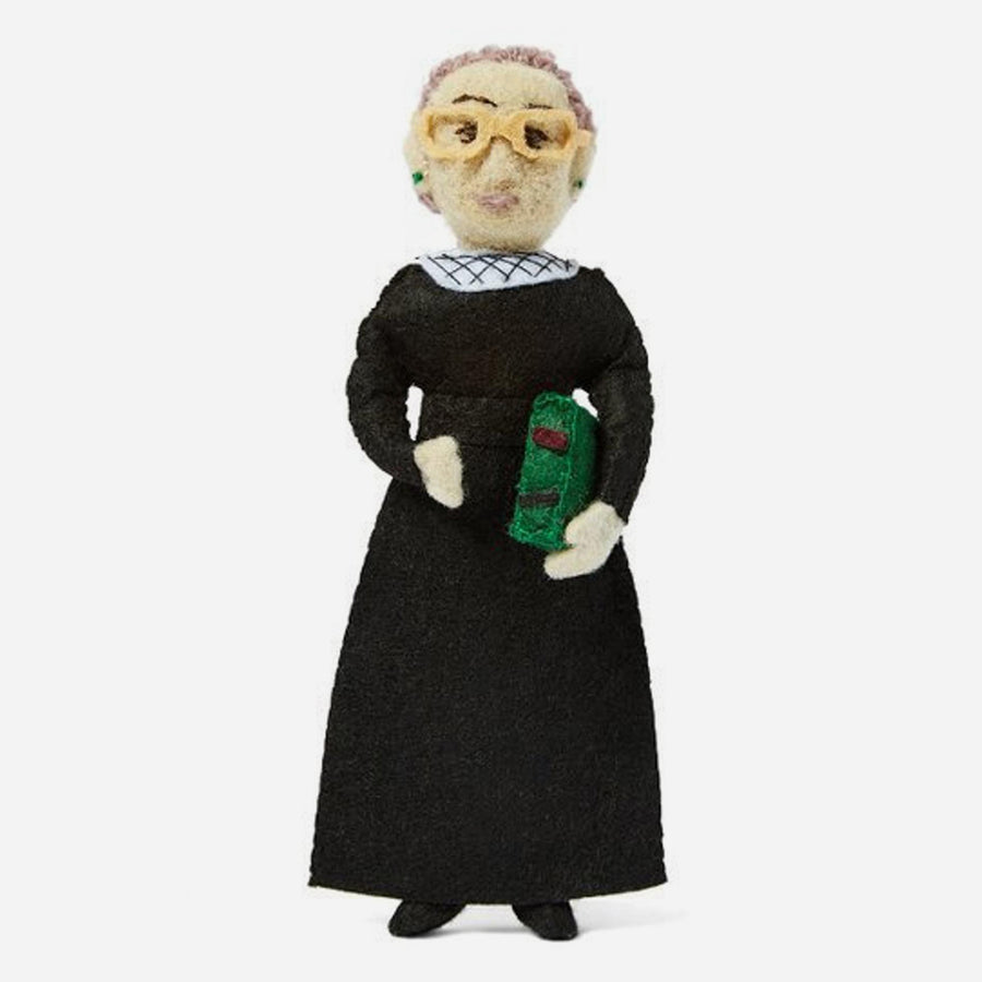 Ruth Bader Ginsburg Figure Ornament