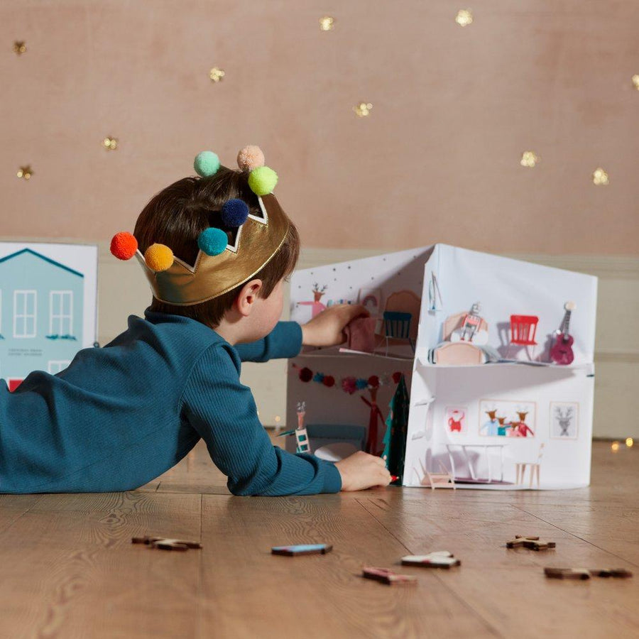 Festive House Paper Craft Advent Calendar