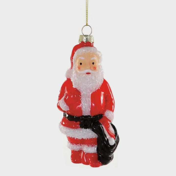 Classic Santa "Blow Mold" Ornament