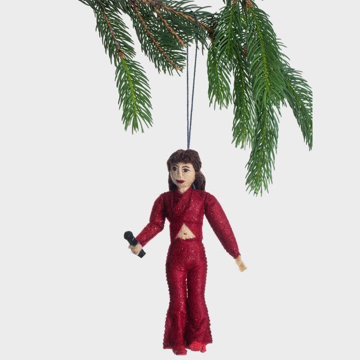 Selena Felt Ornament