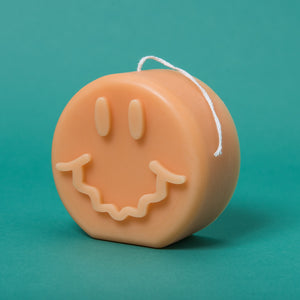 Happy Face Candle