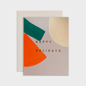 Happy Holidays Swing  Card