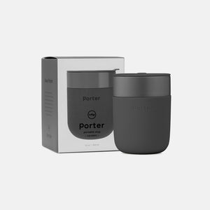 Porter Ceramic To-Go Mug - Charcoal