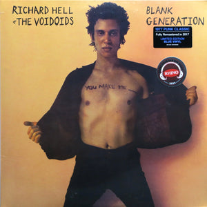 Richard Hell & The Voidoids - Blank Generation (Blue Vinyl) – True Richard Hell & The Voidoids - Blank Generation (Blue Vinyl) – True