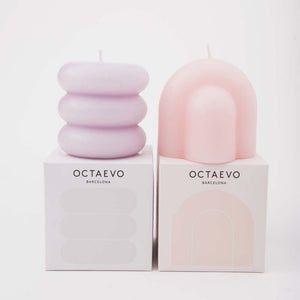 Templo Candle  - Pale Lilac