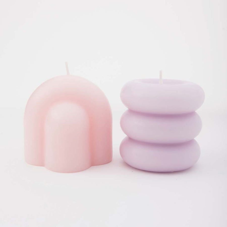 Templo Candle - Pale Pink